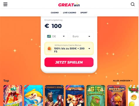 greatwin casino erfahrungen.